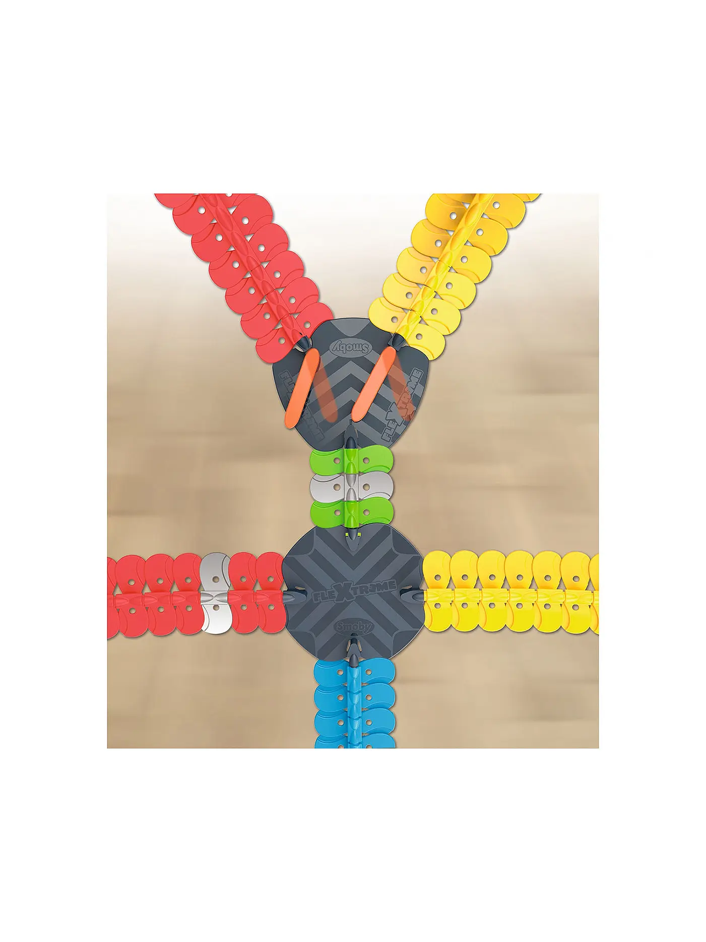SMOBY | FleXtreme Multi-Rennstrecken Set Kreuzung und Weiche | 